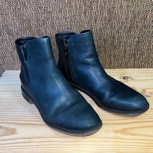 Franco Sarto Happily Leather Ankle Boots